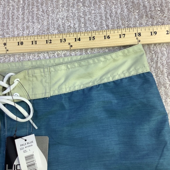 LIQUID Swim Trunks Mens Size L Beach Surf Stripes Drawstring Board Shorts NWT - Picture 9 of 12